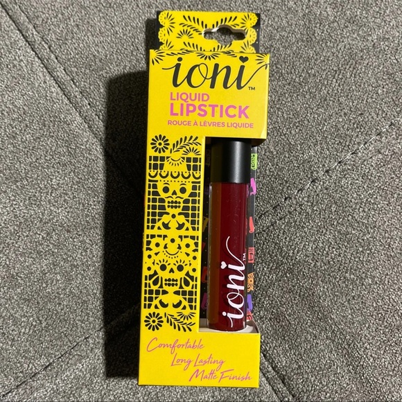 ❌SOLD❌💀💀Ioni Dia de los Muertos Liquid Lipstick and Lip Gloss Set💀💀 - Picture 3 of 7